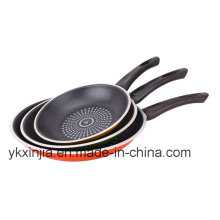 Aluminium-Nonstick-Beschichtung Silk Printing Frypan Set CD Bottom